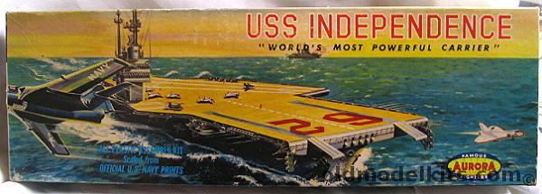 Aurora 1/600 USS Independence, 700-249 plastic model kit